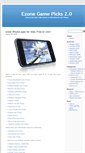 Mobile Screenshot of blog.ezone.com