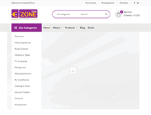 Tablet Screenshot of ezone.co.zm