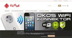 Desktop Screenshot of ezone.hu