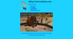 Desktop Screenshot of ezone.com